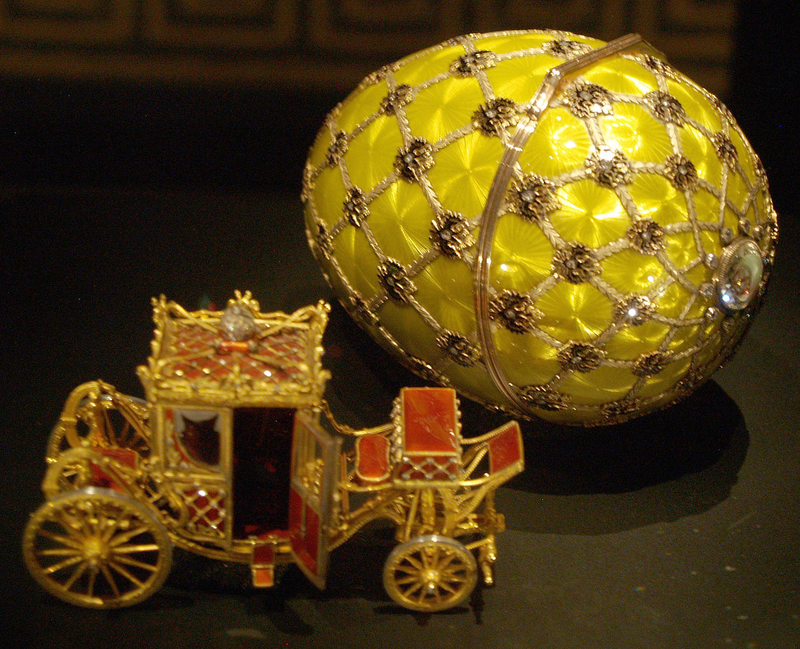 Huevo de la coronación, uno de los más icónicos. Wikimedia Commons